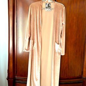 COPY - Young Fabulous and broke long velvet duster